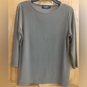 Sympli Go To Classic Top Size 8 Cargo Color